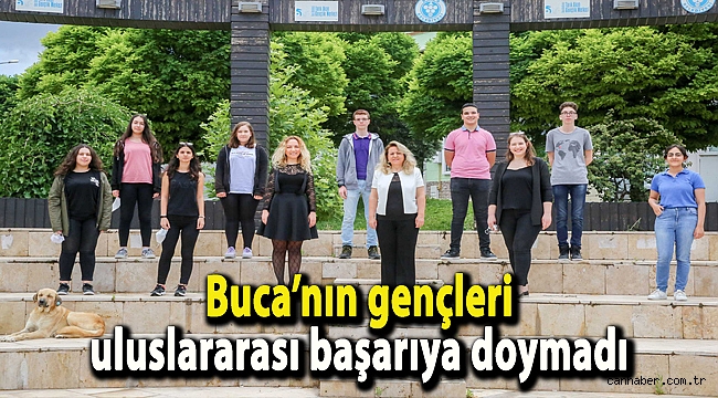 Buca’nın gençleri uluslararası başarıya doymadı