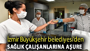 Büyükşehir’den sağlık çalışanlarına aşure