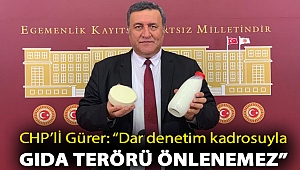 CHP'li Gürer: “Dar denetim kadrosuyla gıda terörü önlenemez”