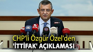 CHP'li Özgür Özel'den 'ittifak' açıklaması