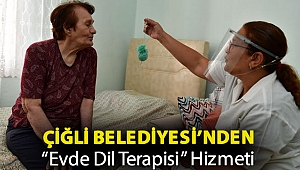Çiğli Belediyesi’nden “Evde Dil Terapisi” Hizmeti