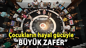 Çocukların hayal gücüyle “Büyük Zafer”