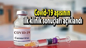 Covid-19 aşısının ilk klinik sonuçları açıklandı