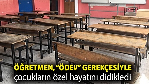 Din Kültürü ve Ahlak Bilgisi öğretmeni, “ödev” gerekçesiyle çocukların özel hayatını didikledi