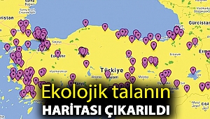 Ekolojik talanın haritası çıkarıldı
