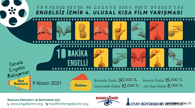 Engelsiz İzmir 4. Ulusal Kısa Film Yarışması başvuruları başladı