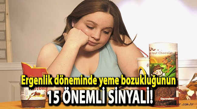 Ergenlik döneminde yeme bozukluğunun 15 önemli sinyali!