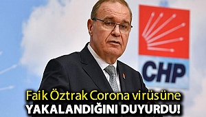 Faik Öztrak corona virüsüne yakalandığını duyurdu!