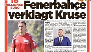 Fenerbahçe ile Kruse arasındaki dava Bild'e manşet oldu