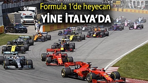 Formula 1’de heyecan yine İtalya’da