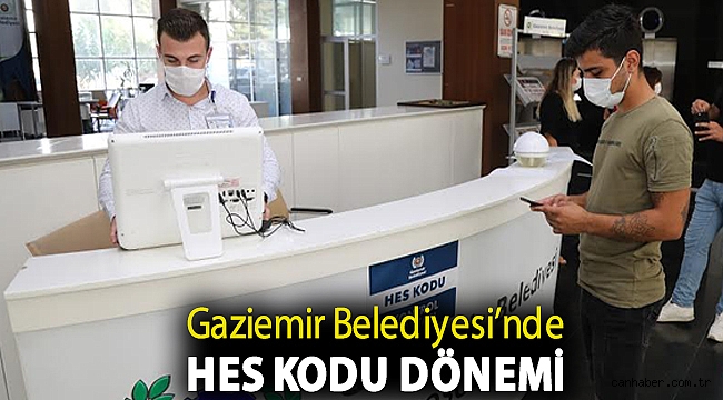 Gaziemir Belediyesi’nde HES kodu dönemi