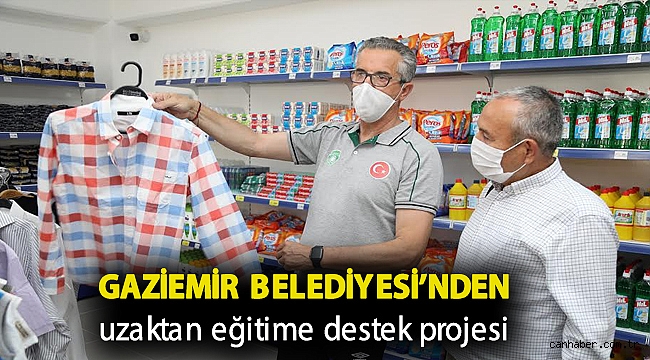 Gaziemir Belediyesi’nden uzaktan eğitime destek projesi