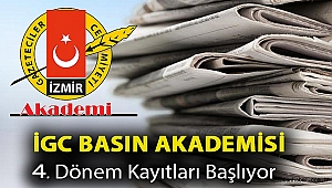 İGC BASIN AKADEMİSİ 4. DÖNEM KAYITLARI BAŞLIYOR