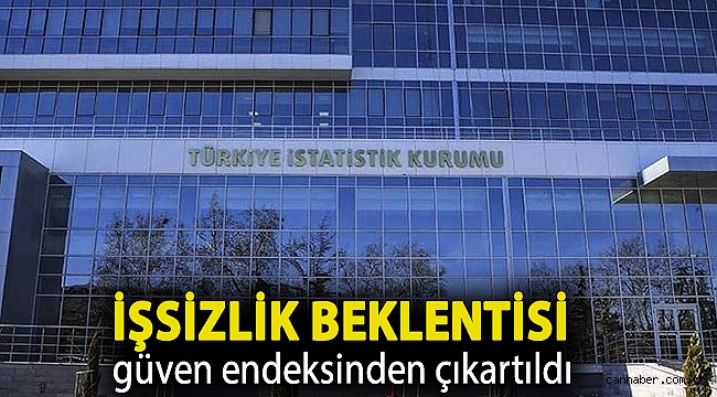 İşsizlik beklentisi güven endeksinden çıkartıldı