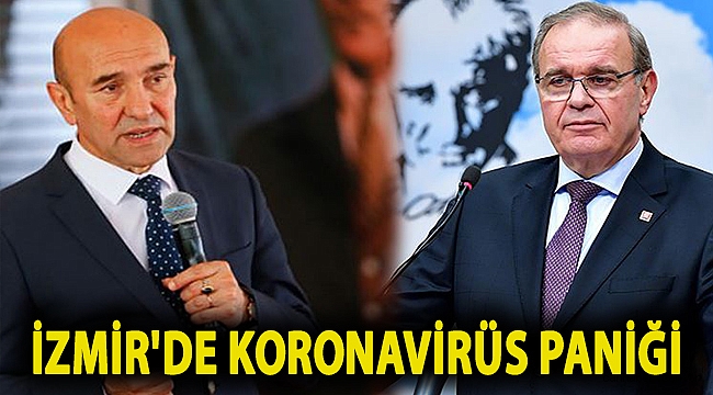 İzmir'de koronavirüs paniği