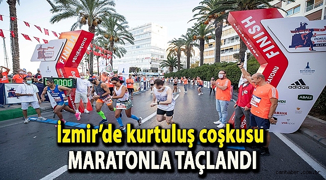 İzmir’de kurtuluş coşkusu maratonla taçlandı