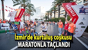 İzmir’de kurtuluş coşkusu maratonla taçlandı