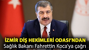 İzmir Diş Hekimleri Odası’ndan TTB’ye sahip çıkması için Sağlık Bakanı Fahrettin Koca’ya çağrı