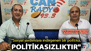  İzmir Romanlar Derneği Başkanı Abdullah Cıstır: