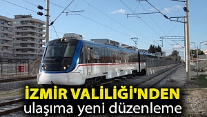İzmir Valiliği'nden ulaşıma yeni düzenleme