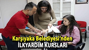 Karşıyaka Belediyesi’nden ilkyardım kursları