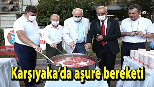 Karşıyaka'da aşure bereketi