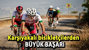 Karşıyakalı bisikletçilerden büyük başarı