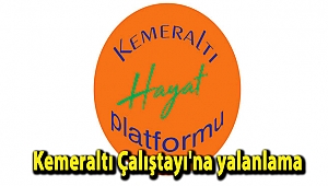 Kemeraltı Çalıştayı'na yalanlama
