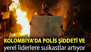 Kolombiya’da polis şiddeti ve yerel liderlere suikastlar artıyor