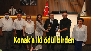 Konak’a iki ödül birden