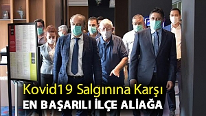 Kovid19 Salgınına Karşı En Başarılı İlçe Aliağa