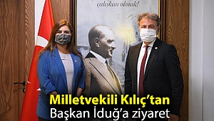Milletvekili Kılıç’tan Başkan İduğ’a ziyaret