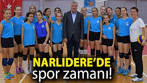 Narlıdere’de spor zamanı!