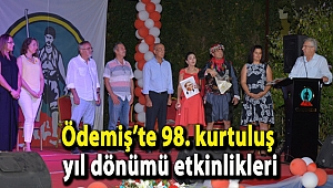 Ödemiş’te 98. kurtuluş yıl dönümü etkinlikleri
