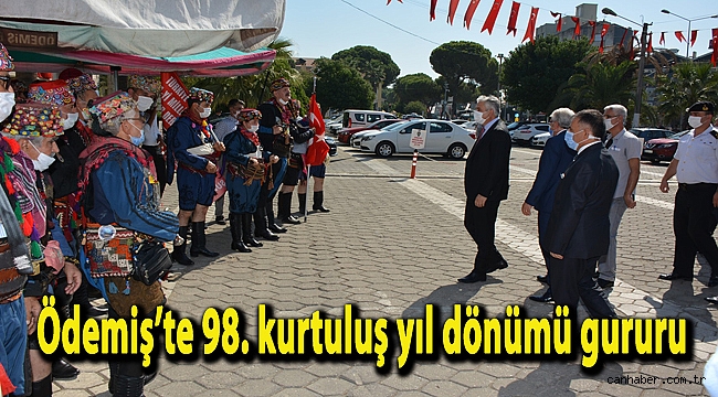 Ödemiş'te 98. kurtuluş yıl dönümü gururu