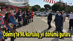 Ödemiş'te 98. kurtuluş yıl dönümü gururu