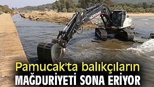 Pamucak'ta balıkçıların mağduriyeti sona eriyor