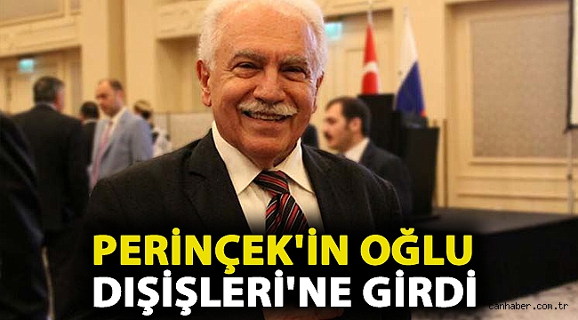 Perinçek'in oğlu Dışişleri'ne girdi