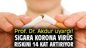 Prof. Dr. Akdur uyardı!