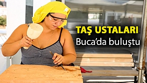 Taş ustaları Buca’da buluştu