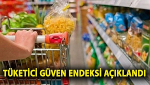 Tüketici güven endeksi açıklandı