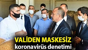Validen maskesiz koronavirüs denetimi