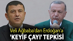 Veli Ağbaba'dan Erdoğan'a: 'Evleri başına yıkılan halkın başına 'keyif çayı' fırlatıyor