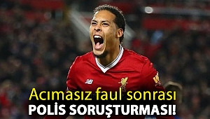 Acımasız faul sonrası polis soruşturması!