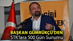Başkan Gümrükçü'den STK’lara 500 Gün Sunumu