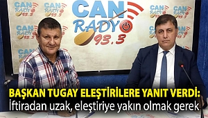 Başkan Tugay eleştirilere yanıt verdi: İftiradan uzak, eleştiriye yakın olmak gerek