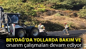 Beydağ Belediyesi ilçe genelindeki yollarda bakım ve onarım çalışmalarını aralıksız olarak sürdürüyor.