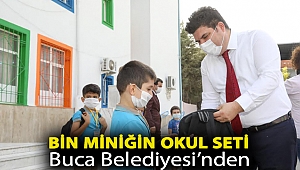 Bin miniğin okul seti Buca Belediyesi’nden