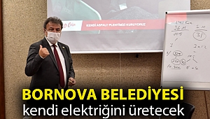 Bornova Belediyesi kendi elektriğini üretecek