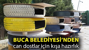 Buca Belediyesi’nden can dostlar için kışa hazırlık